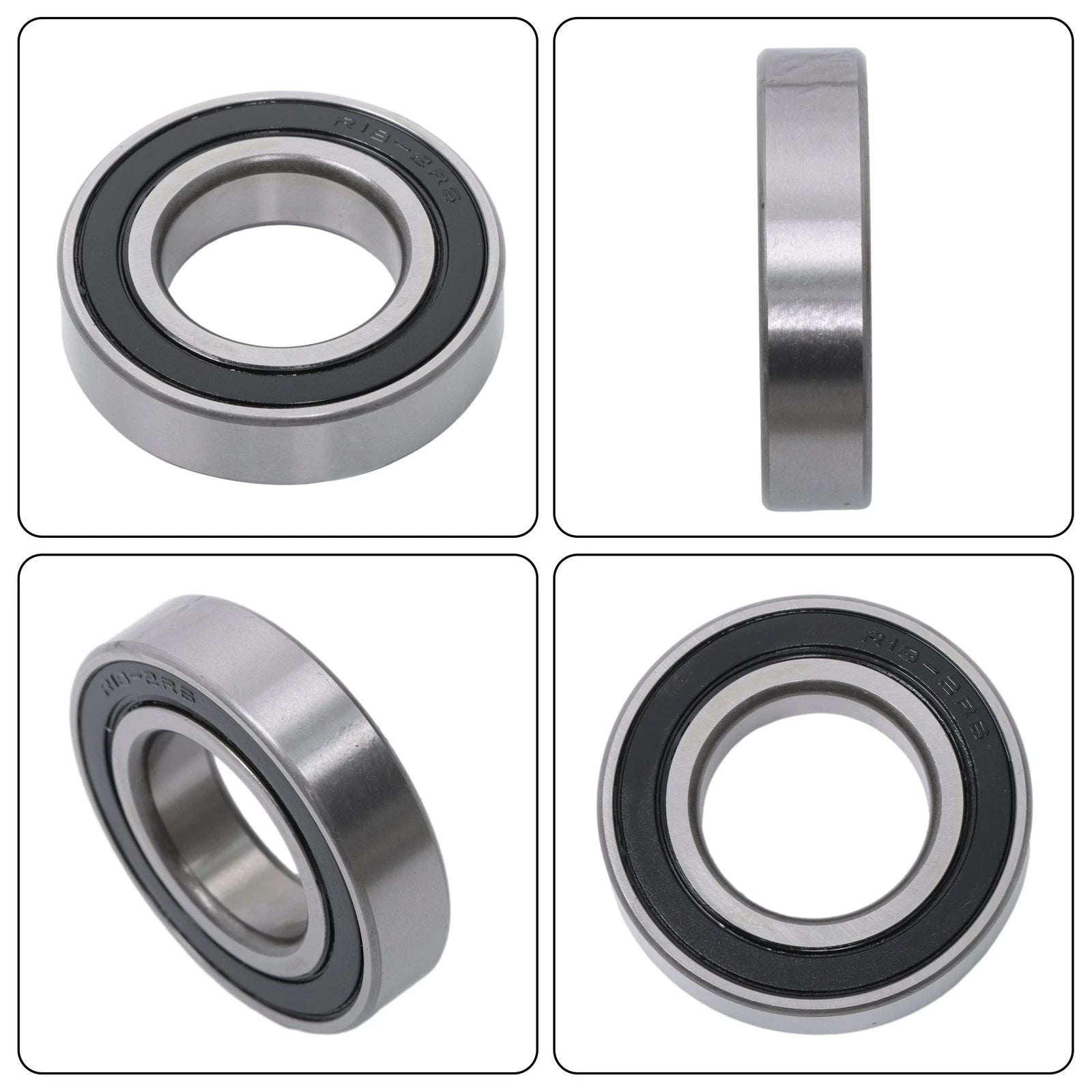 Set of 10 Deep Groove Ball Bearings for R18 (1-1/8" x 2-1/8" x 1/2")