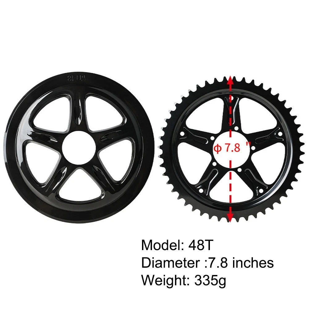 Electric Bike Chainring 44T 46T 48T 52T for