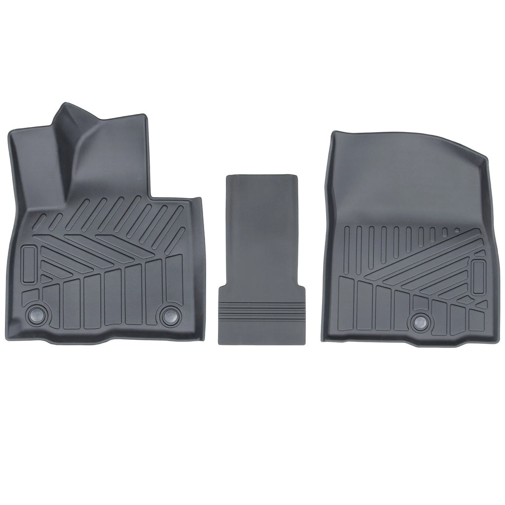 Set of 3 Row Floor Mats + Back Bed Liner for 2026 Hyundai Palisade TPE Rubber