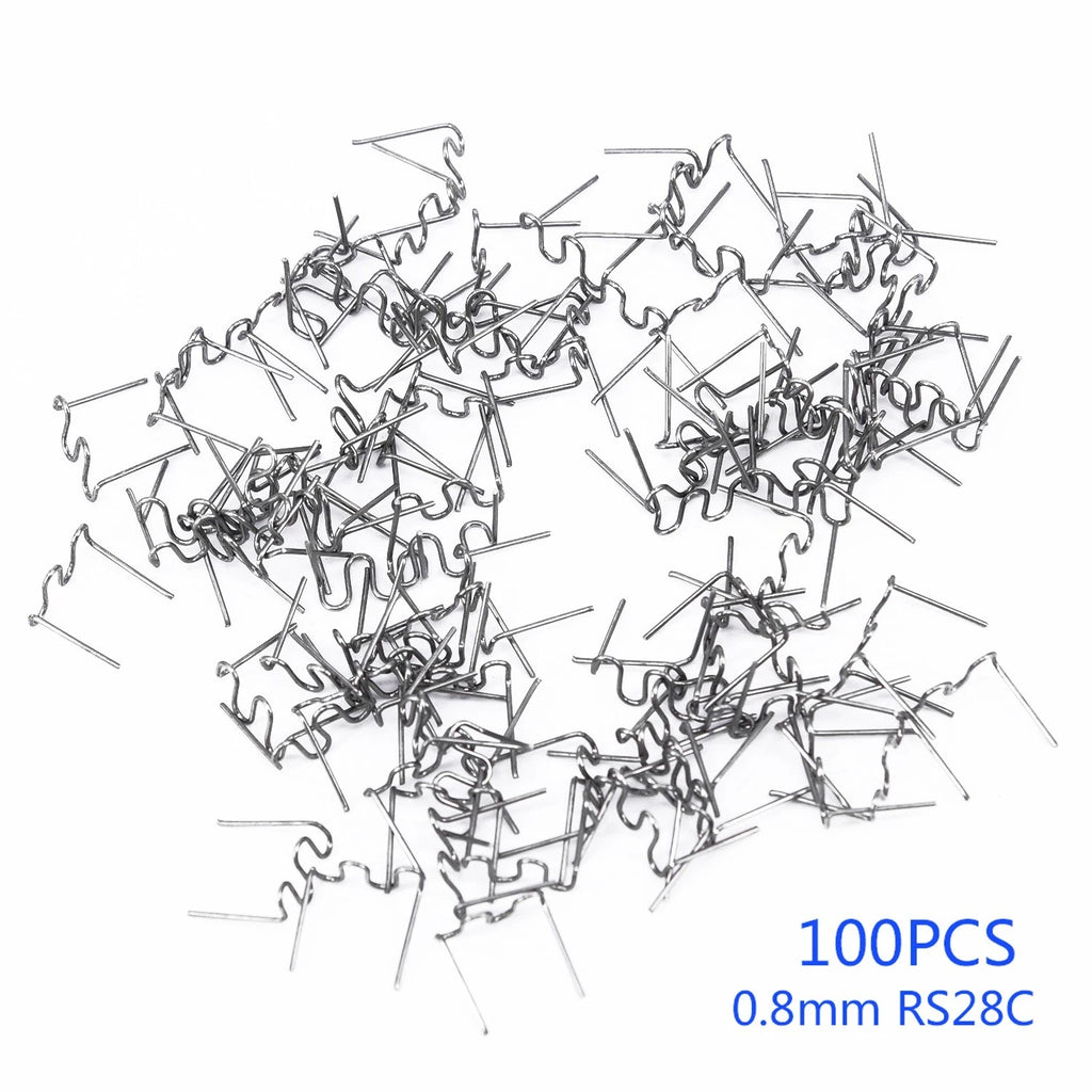 100Pcs Hot Stapler Staples for Plastic Welder Tool (Car Bumper Repair)