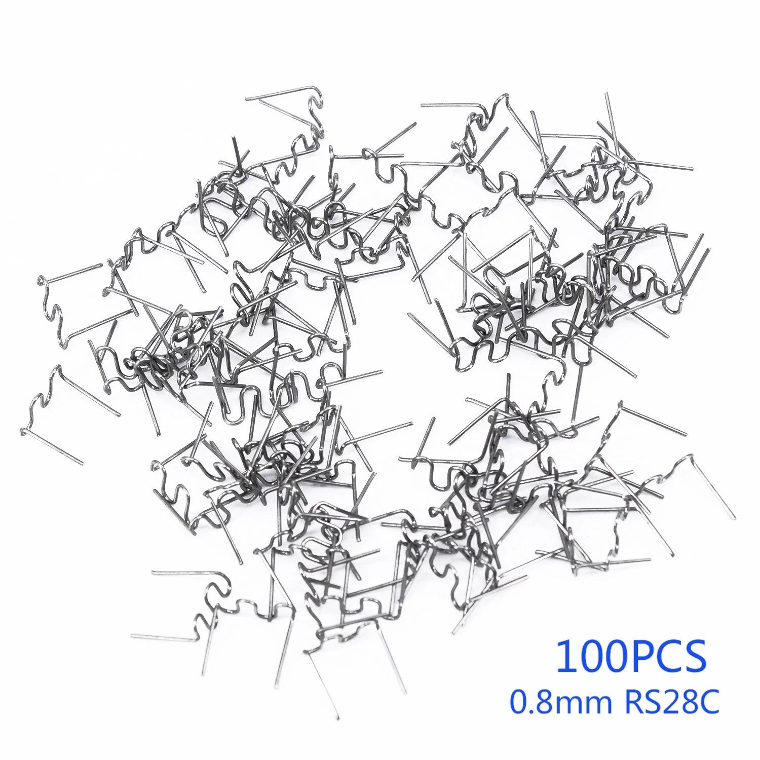 100Pcs Hot Stapler Staples for Plastic Welder Tool (Car Bumper Repair)