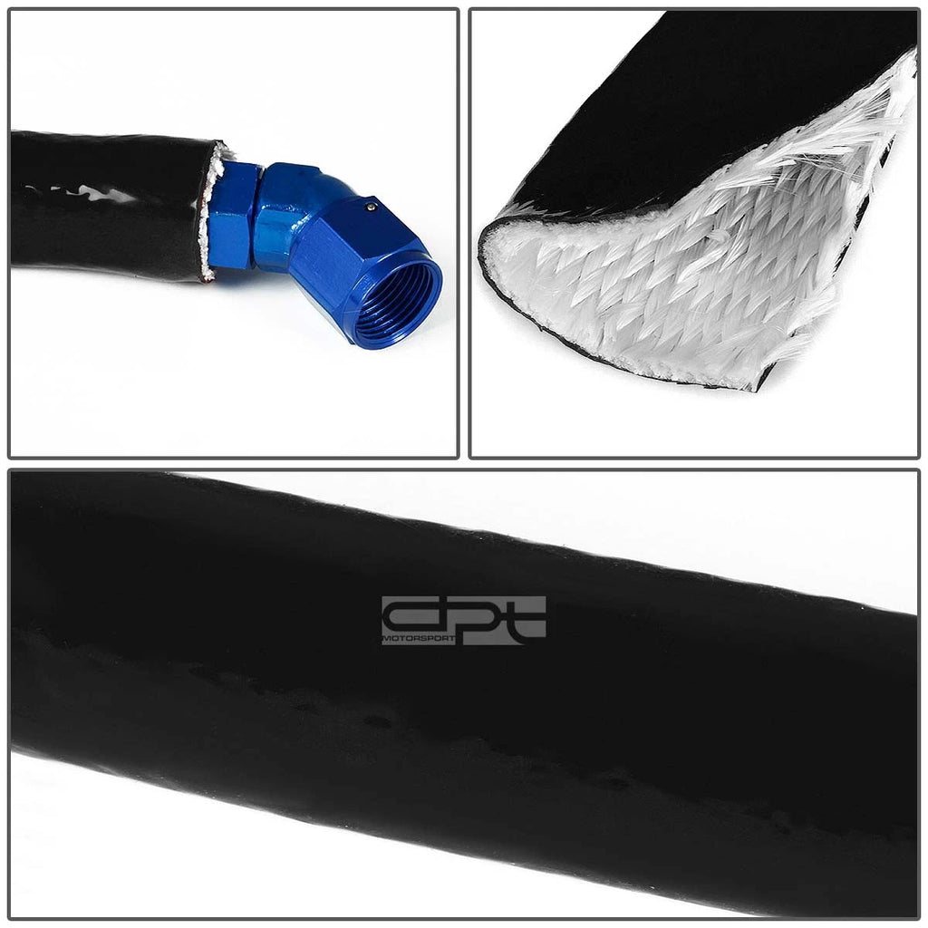7/8" Fire Sleeve Silicone Woven Fiberglass Hi-Temperature Resist (By Feet)