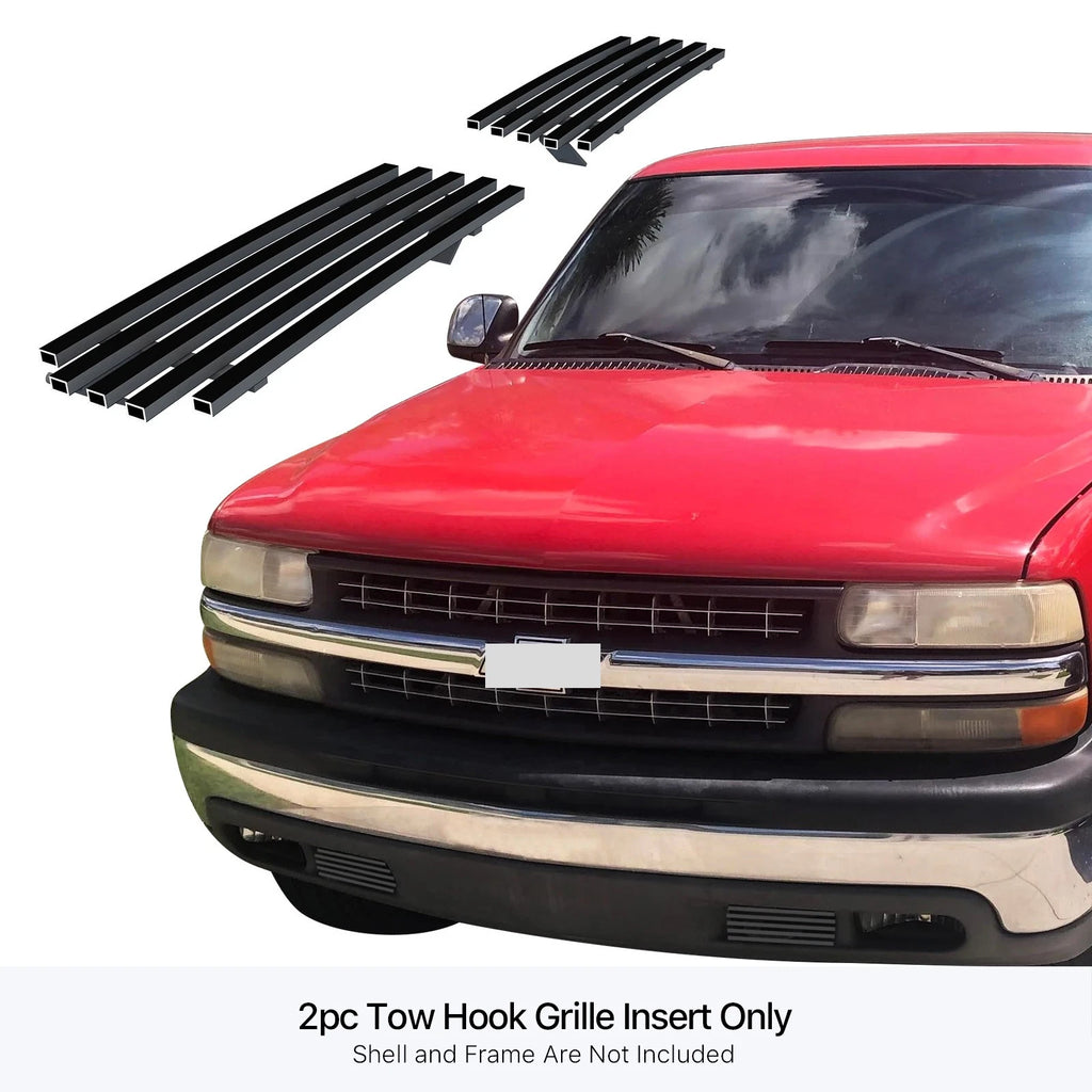 Black Billet Grille Insert for Chevy Silverado 1500/Suburban (1999-2006)