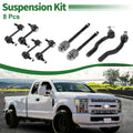 8pcs Front Suspension Kit Tie Rod End Sway Bar Link for Ford Edge (2007–2010)