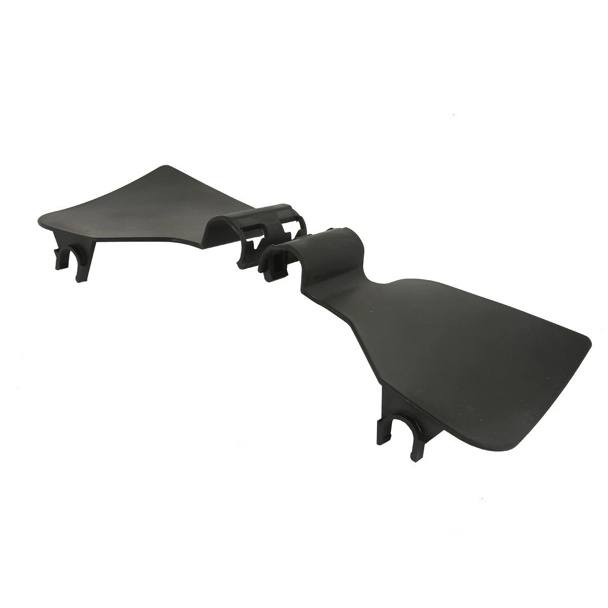 Black Updraft Wind Deflector Kit for Harley Touring Road Glide (1998–2013)