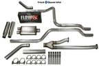 2.5" Dual Exhaust Kit for Toyota Tundra (2014–2021) Flow FX Corner Rolled Tip