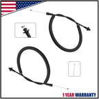 2X Rear Door Latch Cable 55275106 for Dodge Ram 1500 2500 3500 (1998–2002)