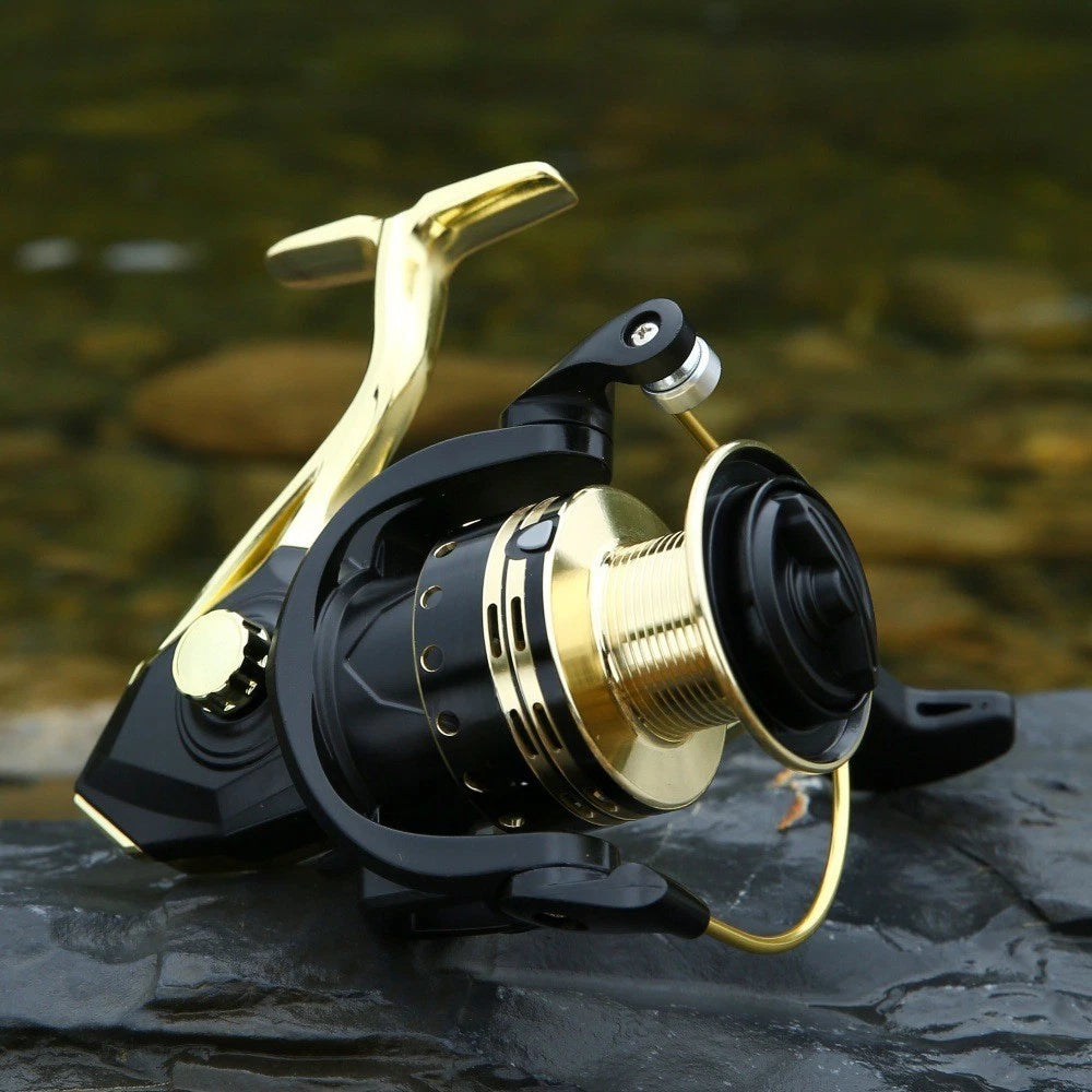 Full Metal Fixed Spool Reel for Saltwater Surf Casting and Boat Fishing