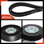 Serpentine Belt Drive Component Kit for Toyota Camry (2010–2011) 2.5L
