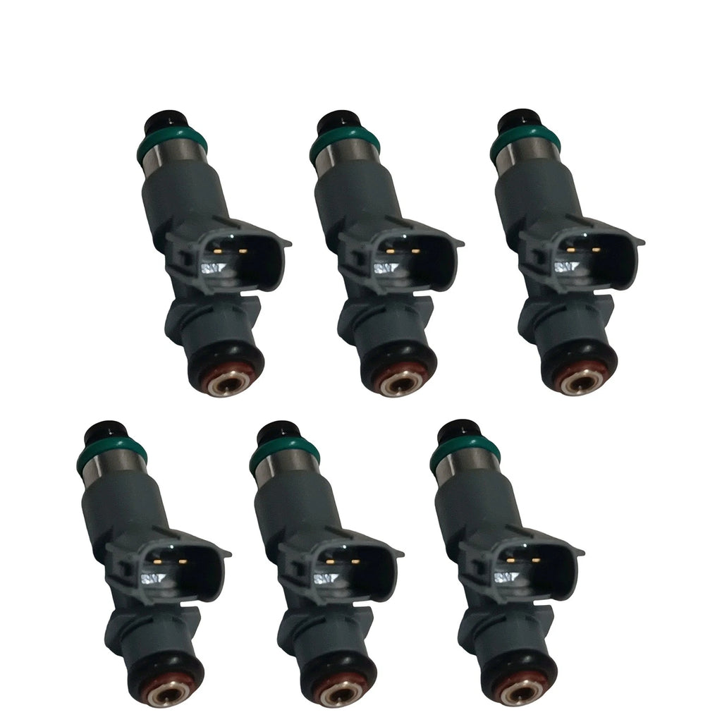 Set of 6 Fuel Injectors for Acura TL RL (2008–2014) & Honda Accord Crosstour (2008–2016)