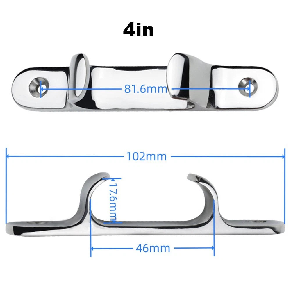 316 Stainless Steel Boat Rope Cleat for Marine Applications