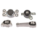 Set of 4 Engine Trans Torque Strut Kit for Volvo S60 S80 V60 XC70 (2001–2018)