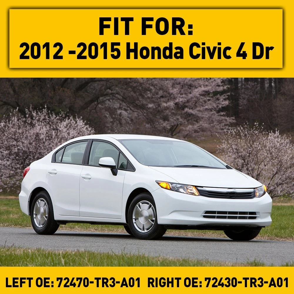 Door Molding Trim Cap for Honda Civic Sedan (2012–2015)