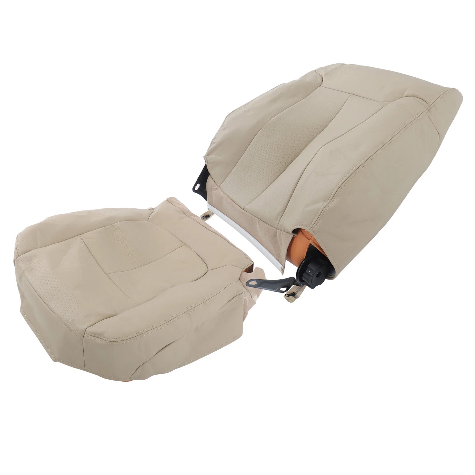 Set of 2 Leather Seat Covers for Ford F-150 (2010–2014) Tan