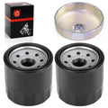 Oil Filter w/ Wrench 2 x Honda VF1000 VF500 VF700 VF750 VFR1200F (1982–2013)