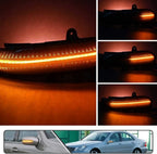 Dynamic LED Side Mirror Turn Signal Lights for Mercedes W203 C-Class (2001–2007)