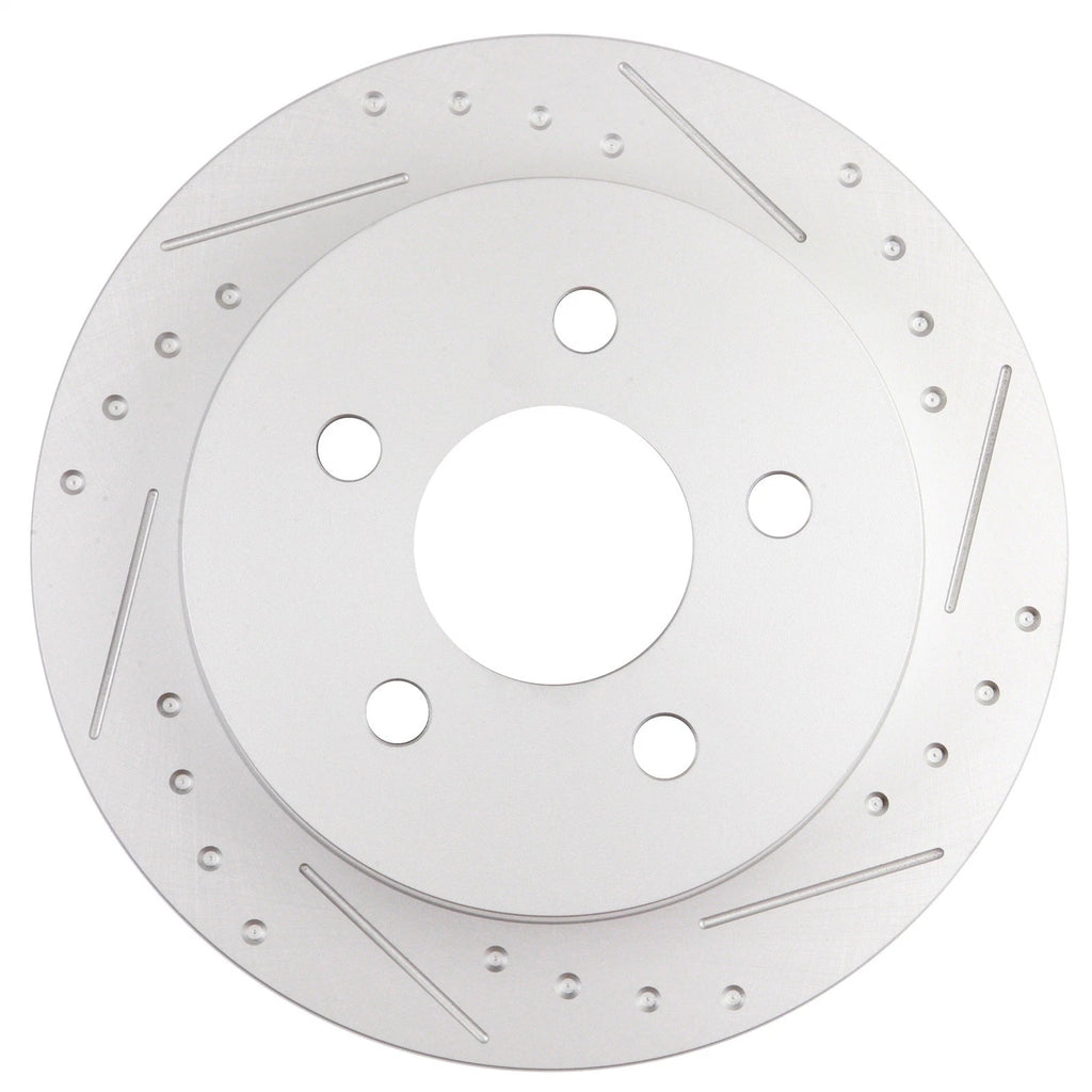 Drilled Slotted Front Rear Brake Rotor for Oldsmobile Alero Pontiac Grand (1999–2004)