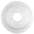 Drilled Slotted Front Rear Brake Rotor for Oldsmobile Alero Pontiac Grand (1999–2004)