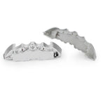 3 x Silver 3D Front Rear Disc Brake Caliper Covers for Universal Car Truck
