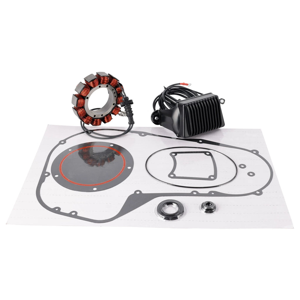 Stator Regulator Rectifier & Gasket Kit for Harley Road King Electra Glide (1997–2001)
