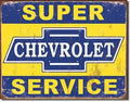 Vintage Replica Tin Metal Sign for Chevrolet Chevy SS Super Service (1355)