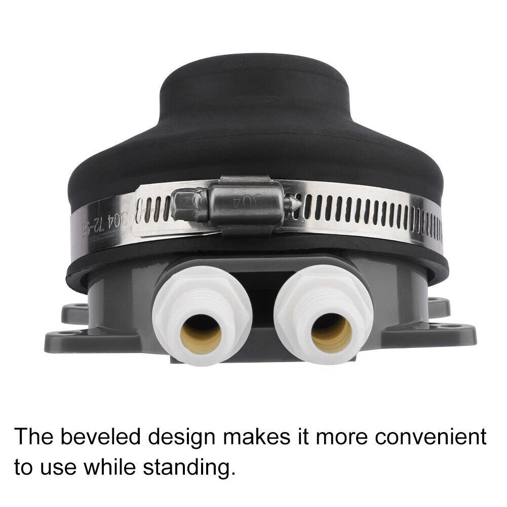 Water Self Priming Foot Pump for RV Yacht Bilge Sink Toilet