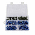 Fairing Fender Fastener Kit for Motorcycle (177X) - Blue