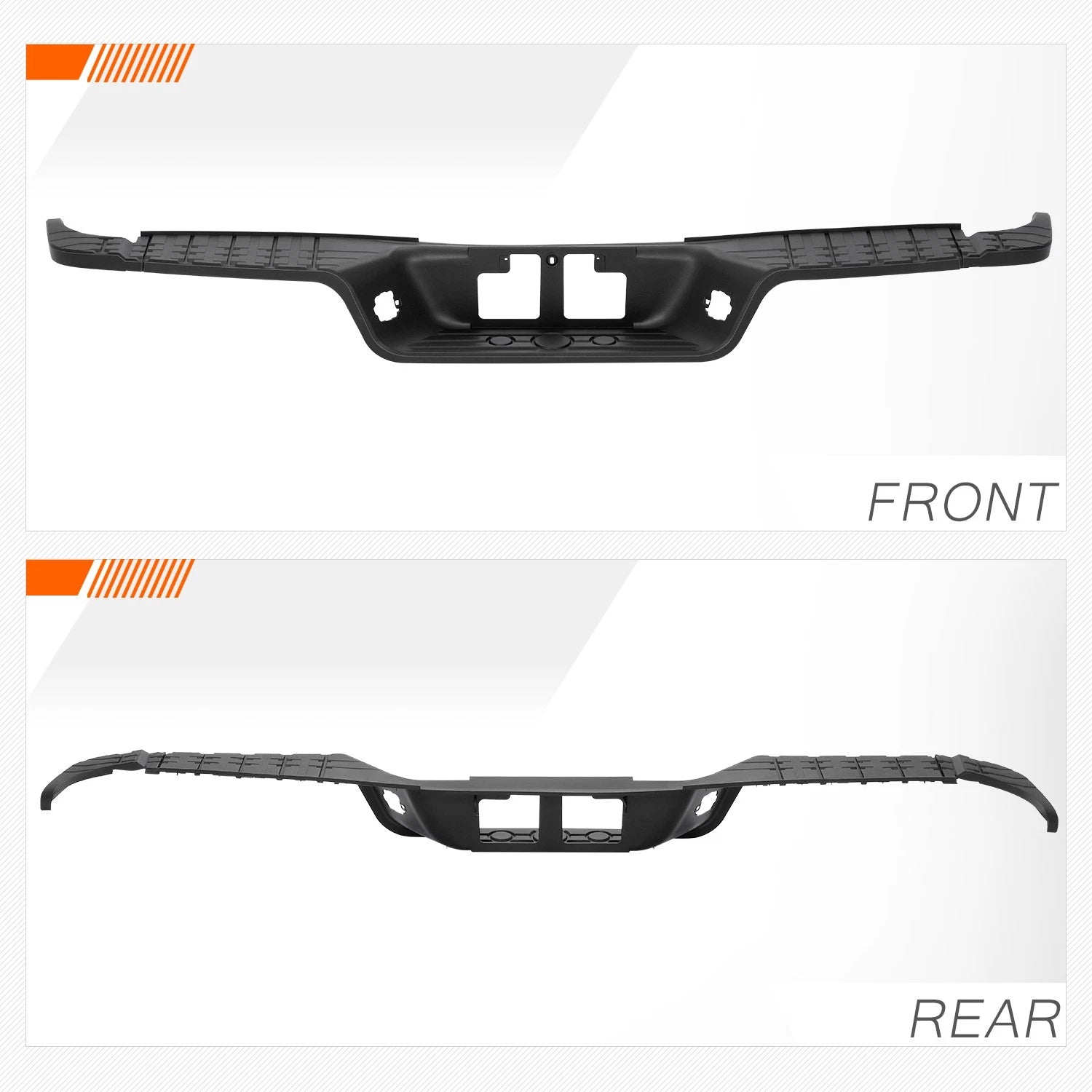 Rear Bumper Step Pads Kit for Toyota Tundra (2007–2013)