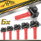 6x Red Ignition Coil for Subaru Outback Legacy (2010–2019)