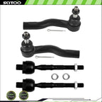 Set of 4 Front Tie Rod End Links for Mercury Milan (2010–2011)