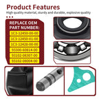 Impeller Shaft + Water Pump Cover Gasket Bearing Seal for Yamaha YZ125 (2005–2024)