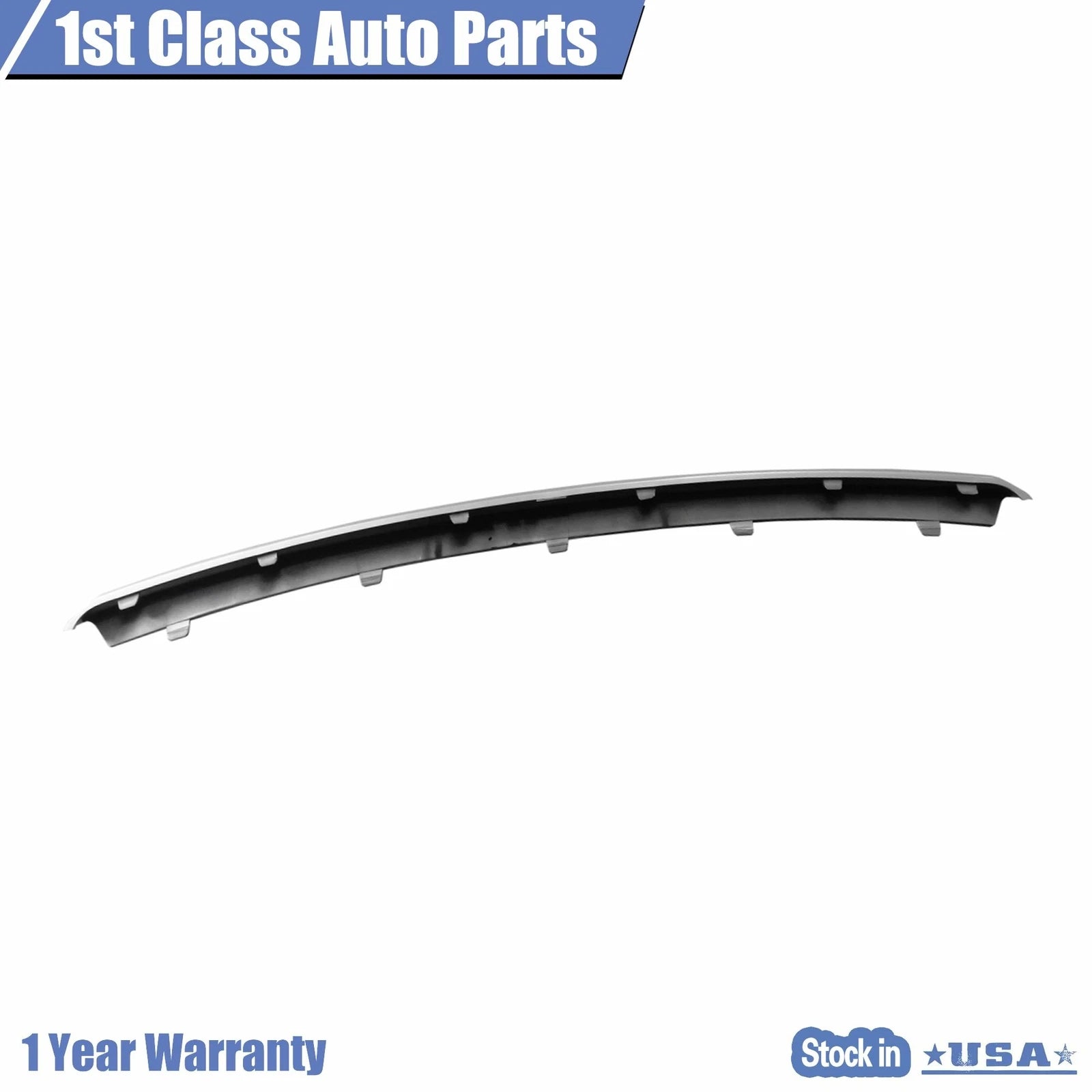 Front Center Silver Trim Bumper for Land Rover Range Rover (2010–2012)