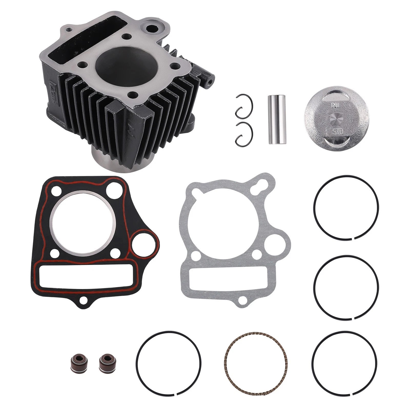 Cylinder Piston Top End Kit for Honda ATC70 CRF70 CT70 C70 TRX70 XR70 S65 (1970–2023)
