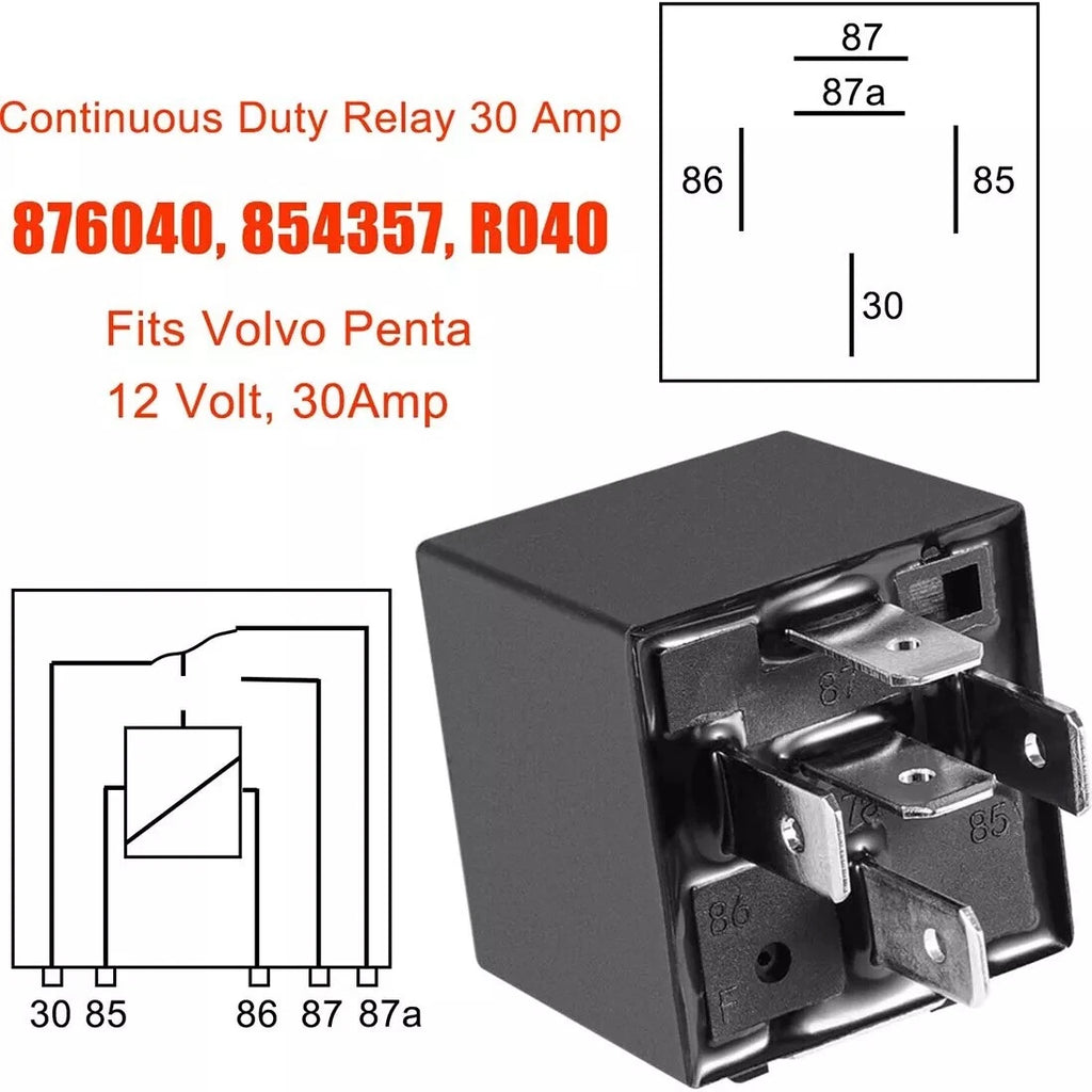 Trim Tilt Motor Relay for Volvo Penta (876039-9, 876040-7)