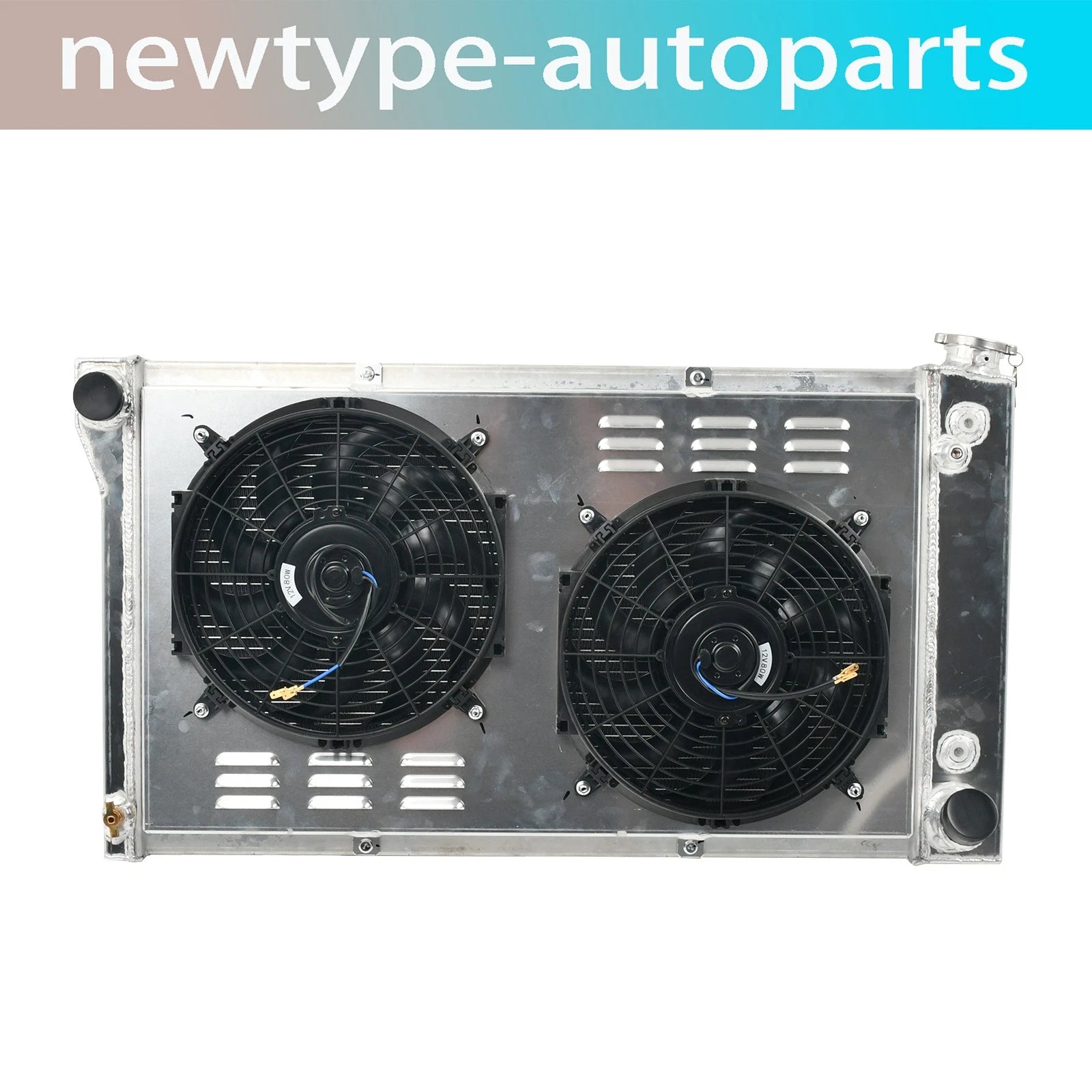 3 Row Radiator with Shroud Fan for Chevy GMC C/K 10/20/30 (1967–1972)
