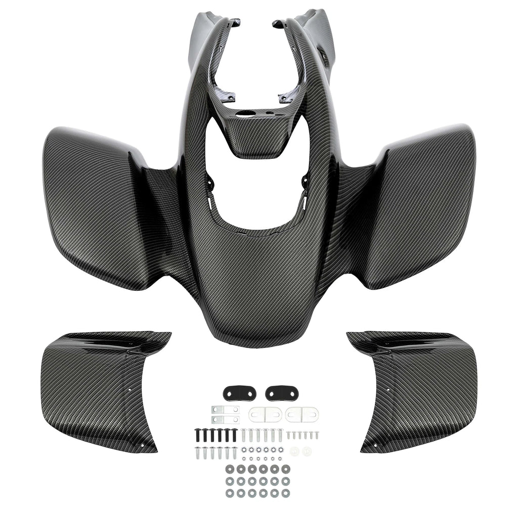 Front Fender for Honda TRX 400EX (1999–2004) ABS Carbon Fiber #11739-30