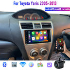 7" Wireless CarPlay Android Auto Head Unit for Toyota Yaris (2005-2013)