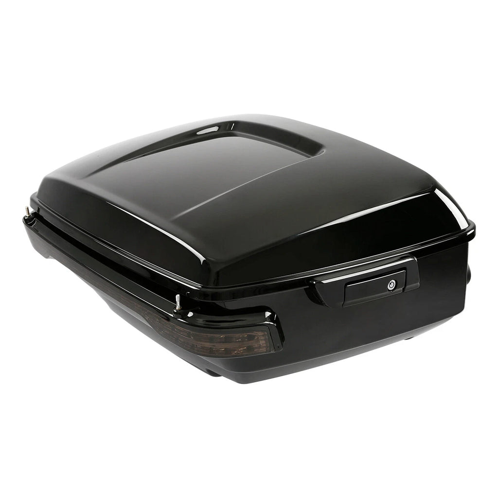 Trunk Rack Pad Speaker LED Light for Harley Touring Street Glide (2014–2026)
