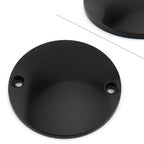 2-Hole Black Domed Points Cover for Harley Softail Bigtwin