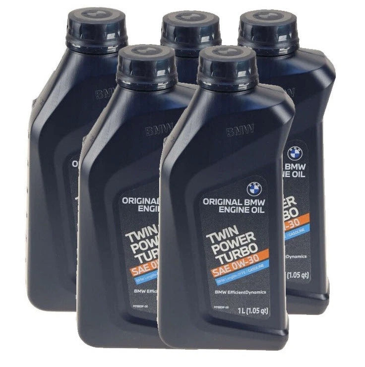 5 Liters Engine Oil Twin Power Turbo 0W-30 LL01 for BMW E60 E61 (2006–2010)
