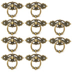 10Pcs Zinc Alloy Pull Knob Ring for Kitchen Bath Cabinet Drawer Hardware