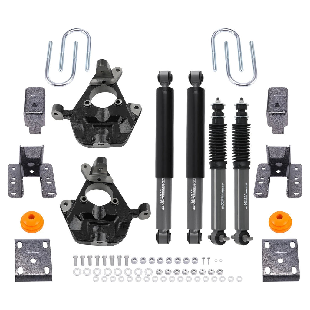 2" Front 4" Rear Shock & Flip Kit for GMC Sierra 1500 (1999–2006)