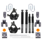 2" Front 4" Rear Shock & Flip Kit for GMC Sierra 1500 (1999–2006)