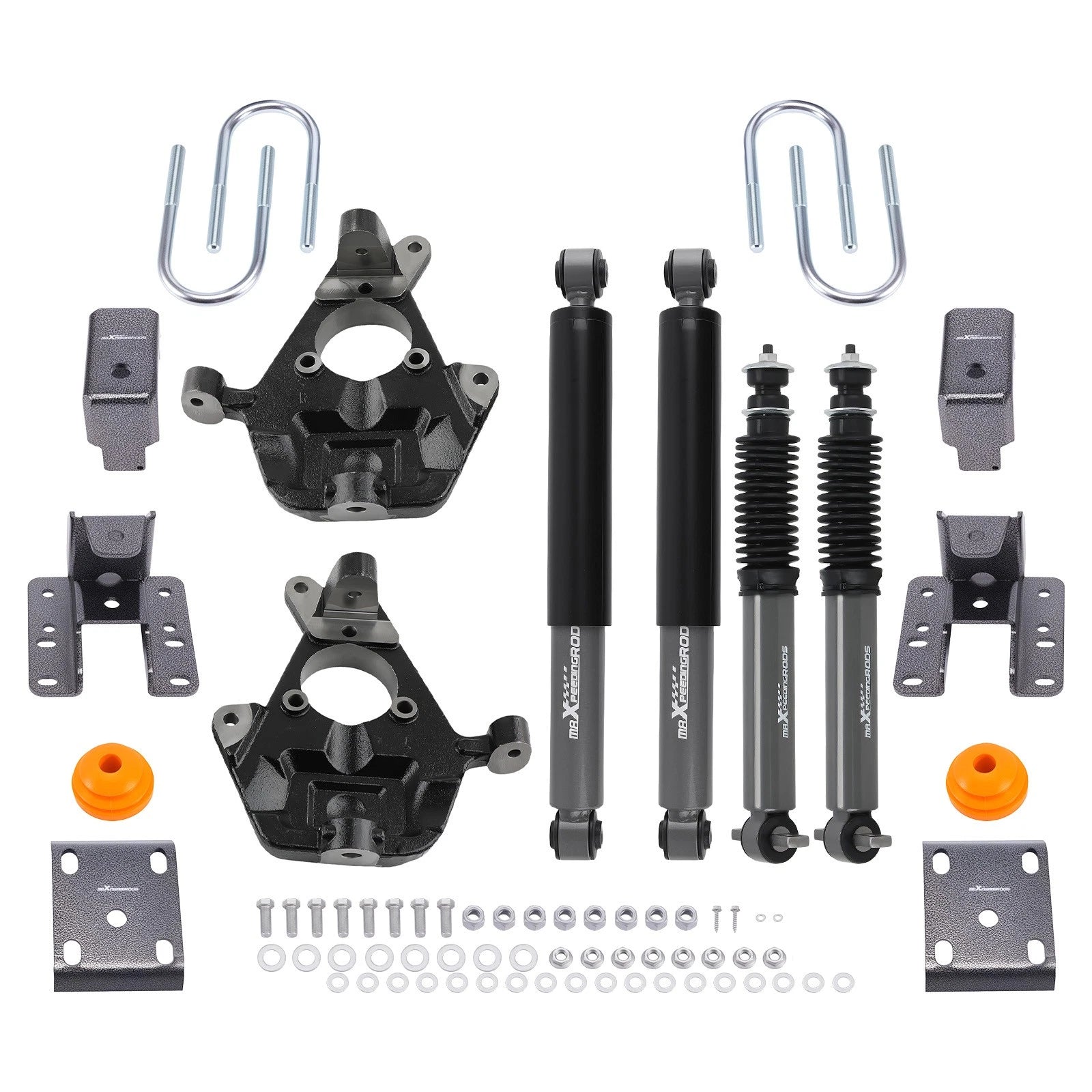 2" Front 4" Rear Shock & Flip Kit for GMC Sierra 1500 (1999–2006)