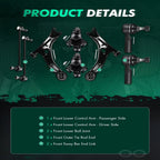 Front Lower Control Arm and Ball Joint for Pontiac Vibe Toyota Matrix (2003–2008)