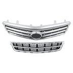 Set of 2 Grilles for Cadillac ATS (2013-2014) Front Upper & Lower