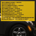 LED Side Marker Fender Lights for Mini Cooper R55 R56 R57 R58 R59 R60