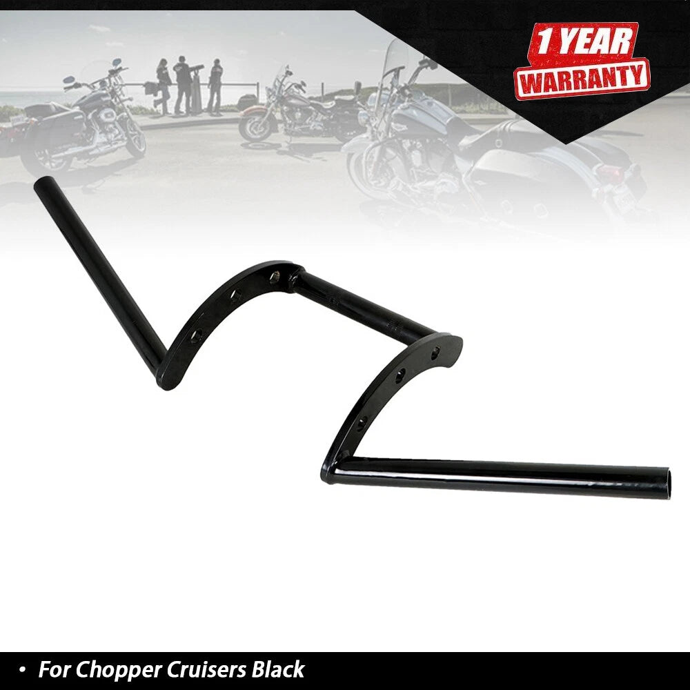7/8" Retro Motorcycle Z Bars Handlebar for Chopper (Universal)