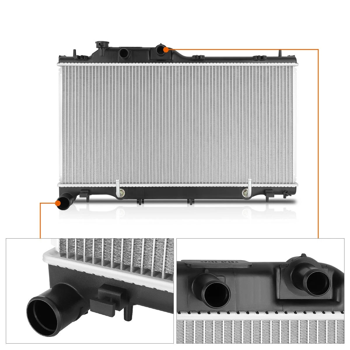 Aluminum Radiator for Subaru Legacy/Outback 3.6L (2015–2019) DPI-13460