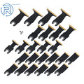 Set of 4 Steel Oscillating Tool Blades for Metal Cutting (30 Pcs)